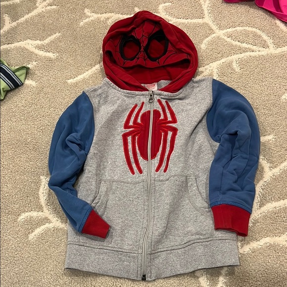 Hanna Andersson Other - Marvel Red and Gray Spider Hoodie